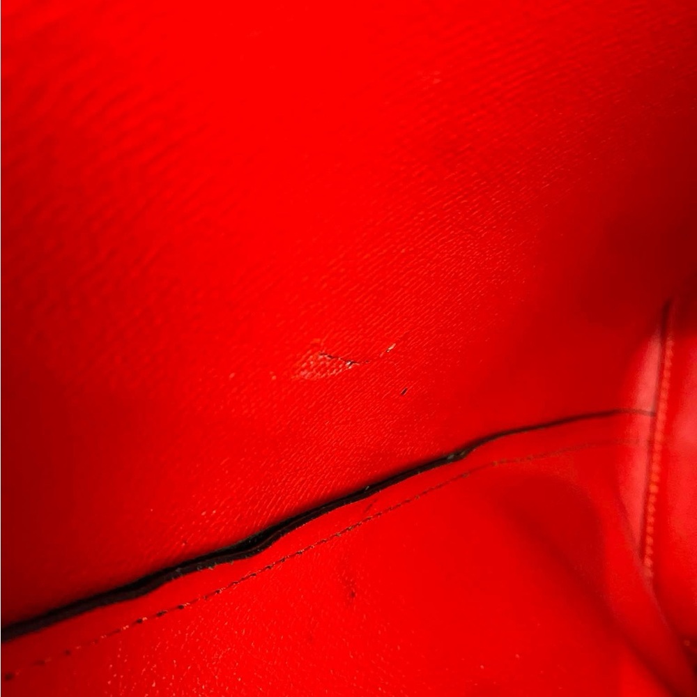 Christian Louboutin Black Tote with Red Interior EUC ❣️❣️❣️❣️❣️with pouch - Picture 8 of 9